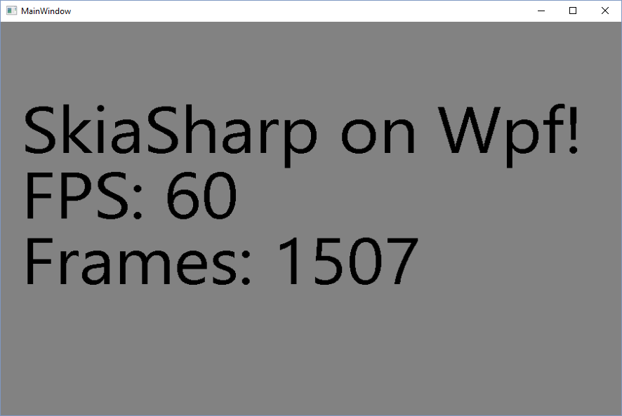 Screenshot of SkiaSharp Wpf ExampleApplication